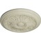 Ekena Millwork Vienna Ceiling Medallion (Fits Canopies up to 3 1/4"), Hand-Painted Clear Yellow, 16 7/8"OD x 5/8"P CM17VICYF - alternate 3